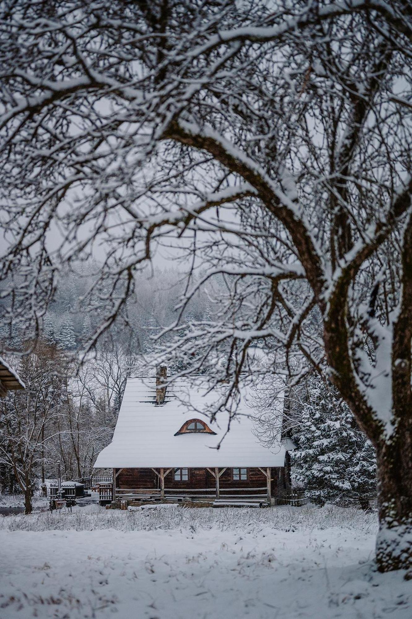 Przystanek Ropienka Lesniczowka Villa Bagian luar foto